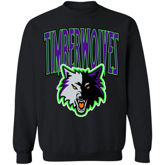Sweaters - Minnesota Timberwolves Vintage NBA Sweatshirt